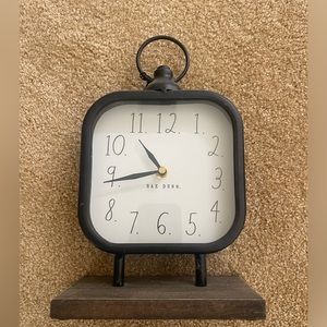 Rae Dunn nightstand clock